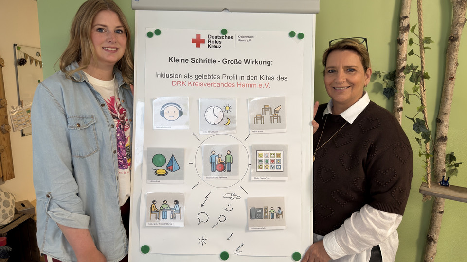 v.l. Kirsten Kuhlmann, Kirsten Edelkötter