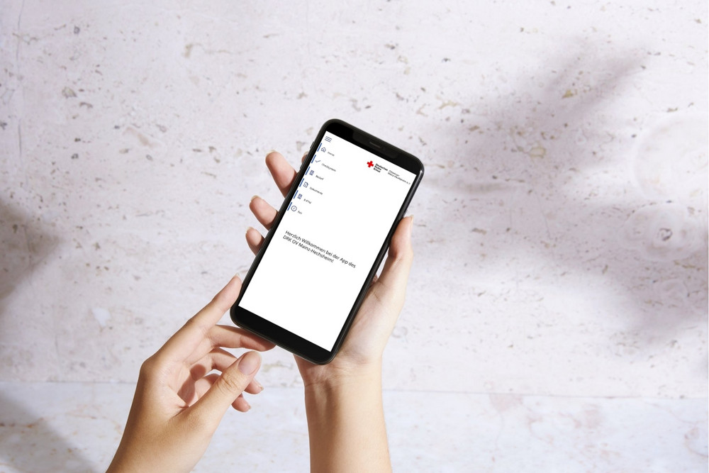 Smartphone mit Applikation