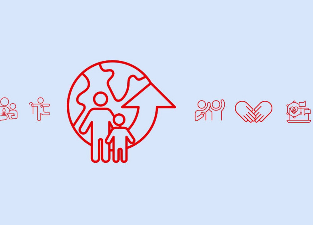 Icon Themenfeld Flucht und Migration