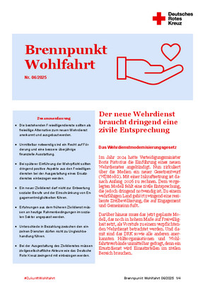 Brennpunkt Wohlfahrt Nr. 06/2025