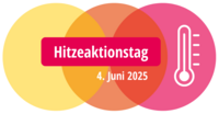 Das Logo zum Hitzeaktionstag 2025