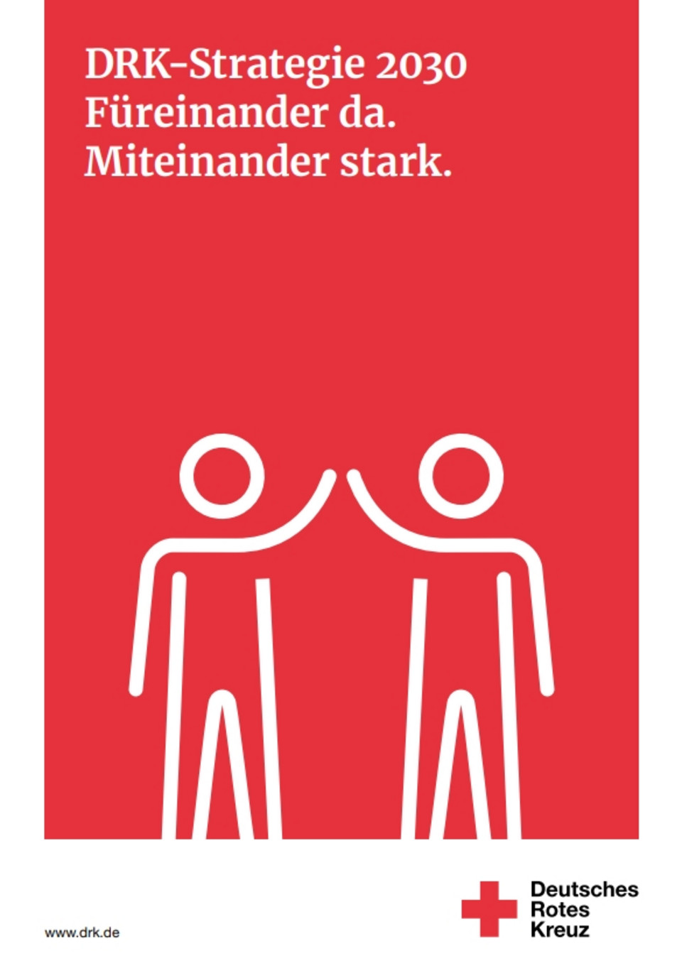 Titelbild der DRK Strategie 2030