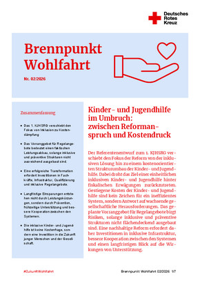 Brennpunkt Wohlfahrt 02/2026: Kinder- und Jugendhilfe im Umbruch