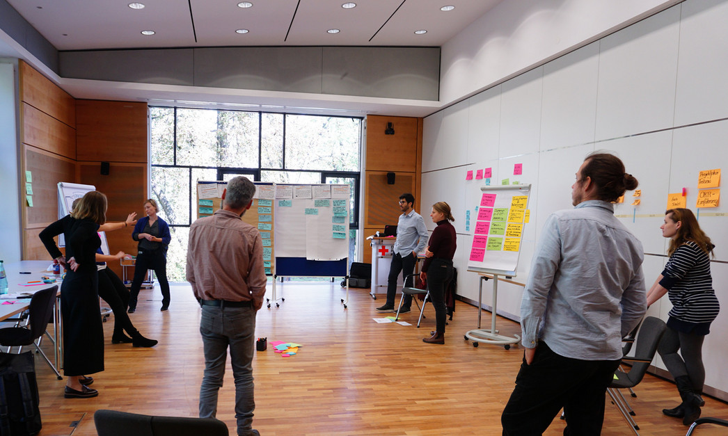 Einblick in Ziel-Workshop von Team Finanzierung und Impact