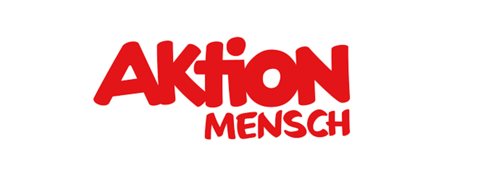 Logo der Aktion Mensch (Schriftzug)