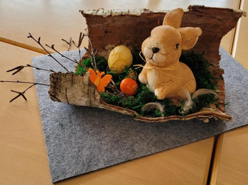 Recyclingidee Hasennest