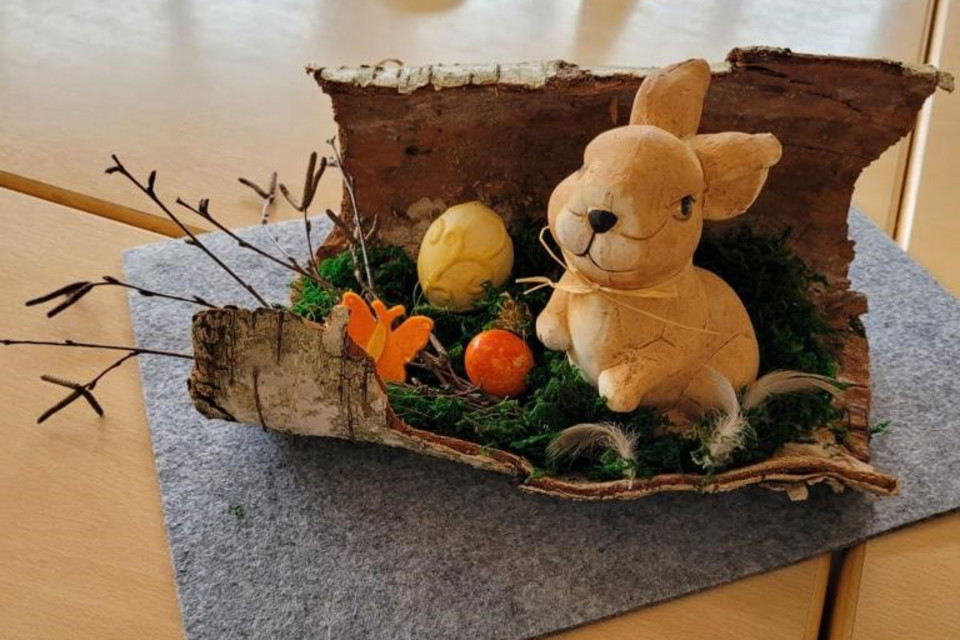Kreativ Recyceln Recyclingidee Hasennest
