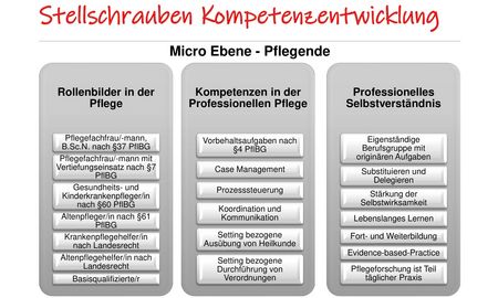 Stellschrauben Kompetenzentwicklung Micro Ebene