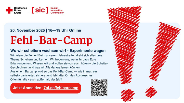 Werbung für das [sic] Barcamp 2025
