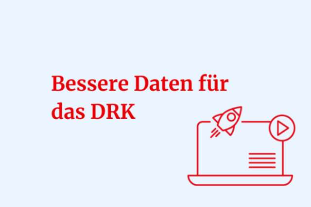 Bessere Daten DRK Blog Bild und Logo von Bessere Daten für DRK Projekt 