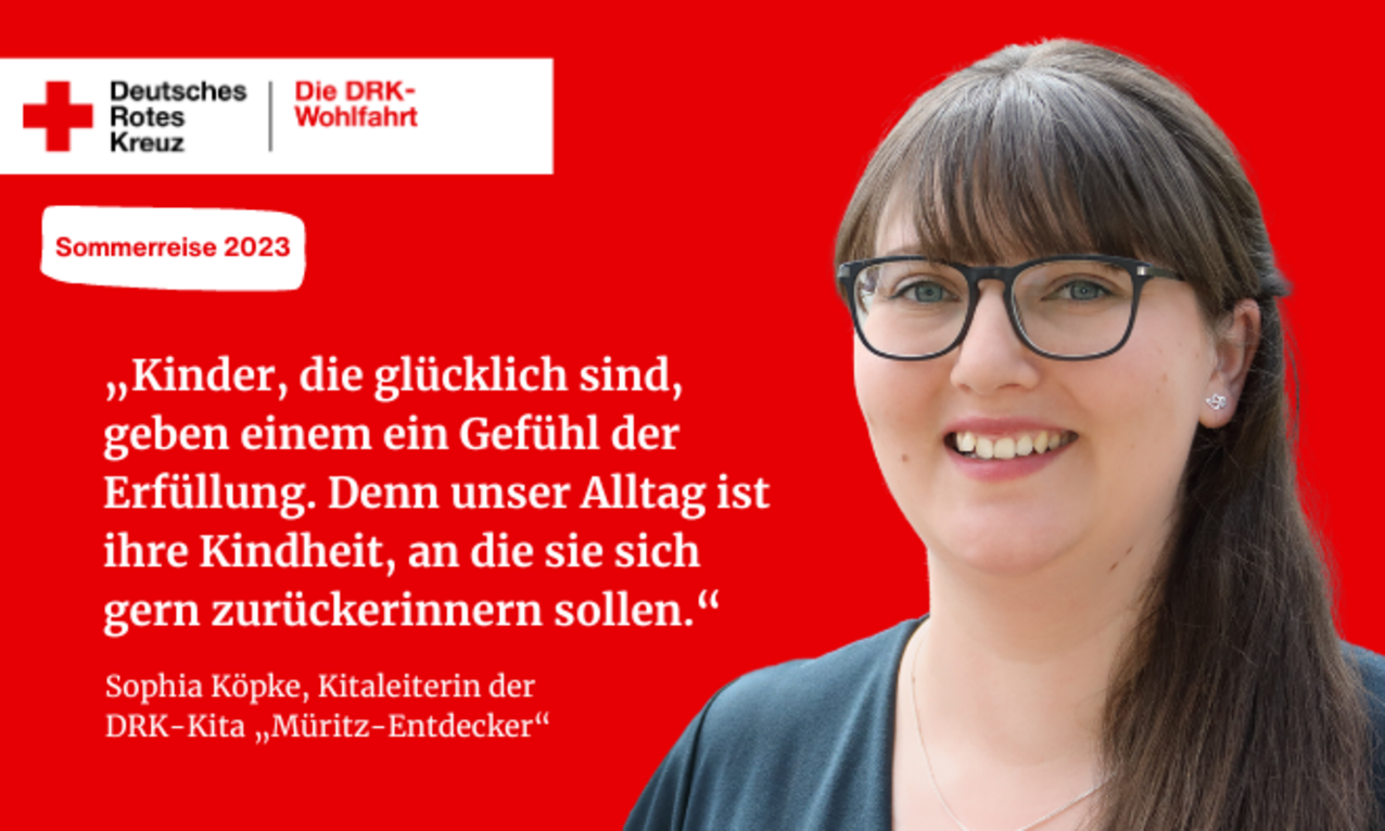 Sophia Köpke  Kitaleiterin der DRK-Kita „Müritz-Entdecker“  Röbel, Mecklenburg Vorpommern