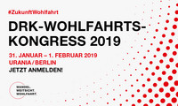 Banner des DRK-Wohlfahrtskongresses 2019