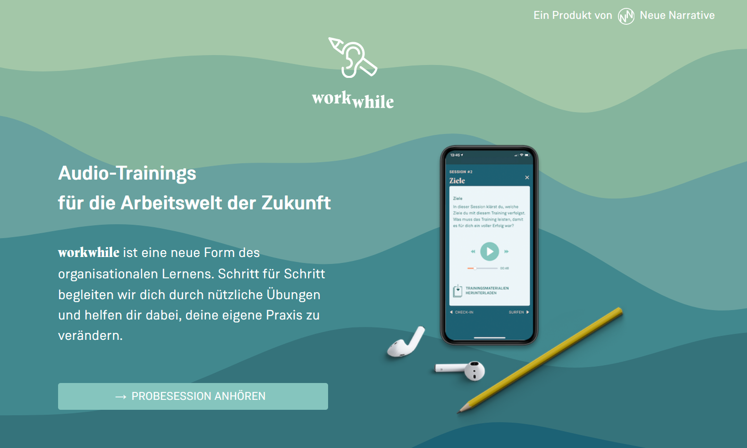 Startseite von workwhile.de