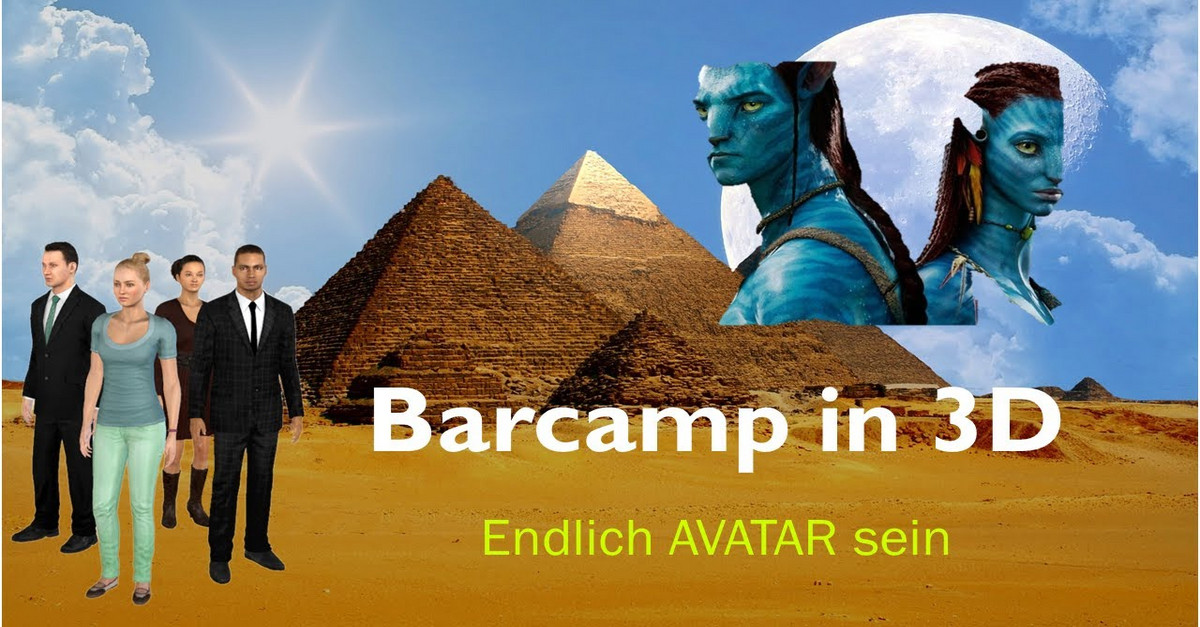 Ein Barcamp in 3D