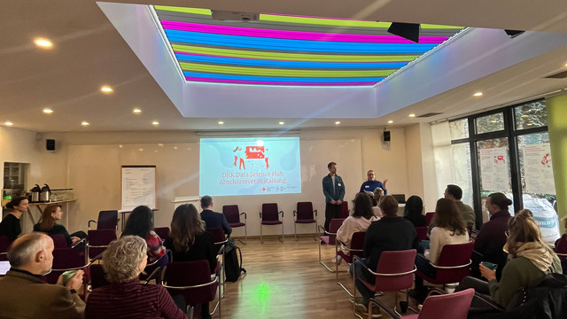 Foto der Abschlussveranstaltung Data Science Hub